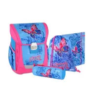 Spirit: Set di zaino ergonomico Cool a 4 pezzi con farfalle