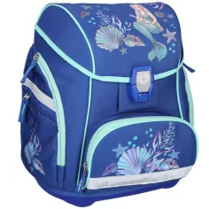 Spirit: Set zaino scolastico 5 pezzi color sirena blu con accessori immagine 5