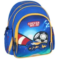 Spirit: Soccer NO.10 zaino scolastico arrotondato, zaino 24x13x31cm