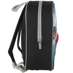 Spirit: Speed Monster auto sportiva rossa zaino ovale con stampa 3D 30x25x12cm immagine 3