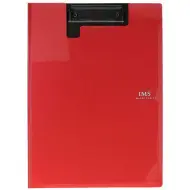 Spirit: Tavolette con clip rosso brillante con copertina formato A4