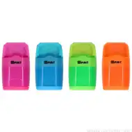 Spirit: Trios temperino con serbatoio a 2 fori e gomma 3 in 1, disponibile in vari colori, 1 pezzo