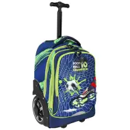Spirit: Trolley Football No.10 zaino scuola con ruote 23x34x46cm