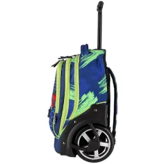 Spirit: Trolley Football No.10 zaino scuola con ruote 23x34x46cm immagine 2