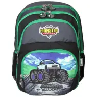 Spirit: Zaino ergonomico per la scuola Monster Truck