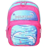 Spirit: Zaino ergonomico scolastico con delfini
