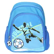 Spirit: Zaino scolastico arrotondato Football Player, 24x13x31cm