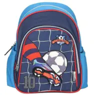 Spirit: Zaino scolastico arrotondato Football no.10, zaino 24x13x31cm