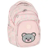 Spirit: Zaino scolastico rosa arrotondato di Masha e Orso, 46x31x21cm