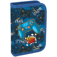 Spirit: astuccio pieghevole "Game Over" con stampa a tema controller, completo da 28 pezzi