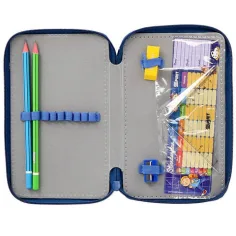 Spirit: astuccio pre-riempito a tre scomparti Football Blue immagine 3
