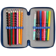 Spirit: astuccio pre-riempito a tre scomparti Football Blue immagine 4