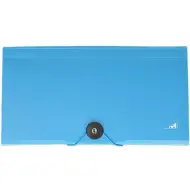 Spirit: cartella portadocumenti blu stile americano a 12 scomparti