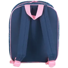 Spirit: cavallo bianco zaino per bambini con motivo 3D arrotondato 30x25x12cm immagine 3