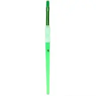 Spirit: pennello con manico in plastica verde, misura 10