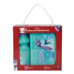 Spirit: set portamerenda e borraccia con unicorno