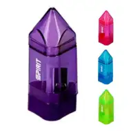 Spirit: temperamatite 2 in 1 con gomma in diverse varianti
