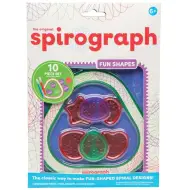 Spirografo: Forme DIVERTENTI Spirografo - Set creativo da 10 pezzi