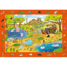 Spy Guy puzzle 24 pezzi Safari - Trefl immagine 2