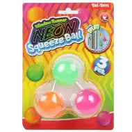 Squeeze: Set di 3 palline appiccicose al neon