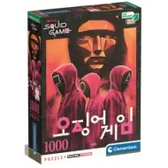 Squid Game - Vinci la tua vita con un puzzle da 1000 pezzi con poster - Clementoni