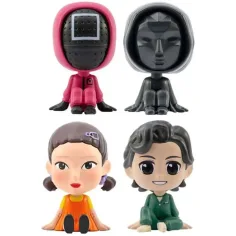 Squid Game Bobble Hero sorpresa mini figura 8cm immagine 2