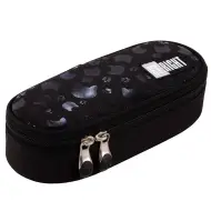 St.Right: Astuccio ovale con gatti neri, colore nero, 23 cm