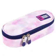 St.Right: Astuccio ovale rosa pastello Pink Sky 23 cm