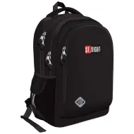 St.Right Black zaino ergonomico per la scuola, zaino BP0543x31x20cm