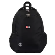 St.Right Black zaino ergonomico per la scuola, zaino BP73 46x31x20cm