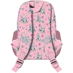 St.Right Cute Rabbit zaino scolastico con coniglietto BP70 32x22x11,5 cm immagine 2