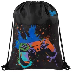 St.Right Game Controll Splash sacca da ginnastica, borsa sportiva 34x43 cm