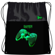 St.Right Green Level sacca da ginnastica, sacca sportiva 34x43 cm