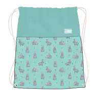 St.Right Grey Rabbits sacca ginnastica, borsa sportiva 43x34 cm