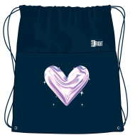 St.Right Moonlight Heart sacca a cordoncino, borsa sportiva 34x43 cm
