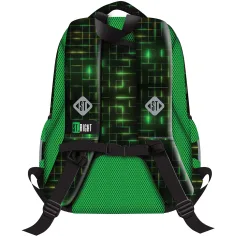 St.Right Neon zaino scolastico con motivo gamer controller, modello BP26 39x27x17cm immagine 2