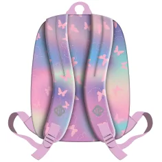 St.Right Pink butterfly zaino scolastico rosa con farfalle, modello BP33 40x27x17cm immagine 2