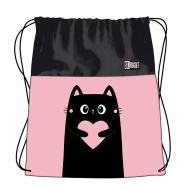 St.Right Purrfect Love sacca da ginnastica, borsa sportiva 34x43 cm