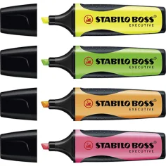 Stabilo: BOSS Executive evidenziatore in diversi colori set da 4 pezzi immagine 2