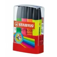 Stabilo: BOSS Original Parade set di 4 evidenziatori in custodia
