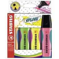 Stabilo: BOSS SPLASH evidenziatore 2-5mm set da 4 pezzi