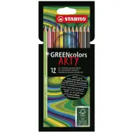 Stabilo: GREENcolors ARTY set di matite colorate 12 pezzi