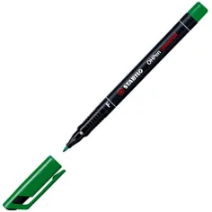 Stabilo OHPen universal F pennarello alcolico colore verde 0,7 mm immagine 2