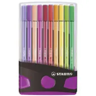 Stabilo: Pen 68 ColorParade set di 20 pennarelli in un astuccio rosa apribile