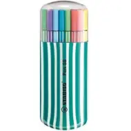 Stabilo: Pen 68 Zebrui pennarello set da 20 pezzi in custodia turchese