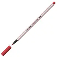 Stabilo: Pen 68 brush pennarello a pennello colore rosso scuro