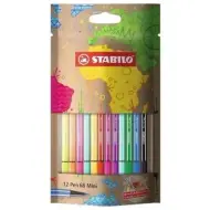 Stabilo: Pen 68 mini set di 12 pennarelli colorati