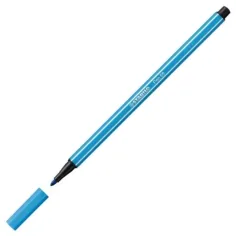 Stabilo: Pen 68 pennarello fluo colore blu con punta da 1mm immagine 2