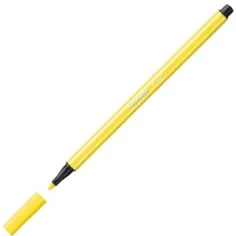 Stabilo: Pen 68 pennarello giallo limone da 1 mm immagine 2