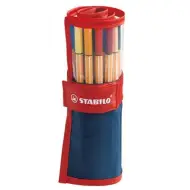 Stabilo: Set di penne a punta fine Point 88 Rollerset 25 pezzi